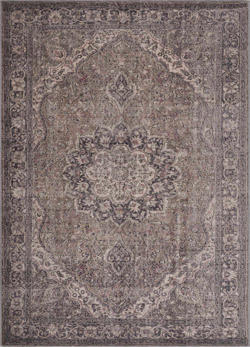 Dusty Sage Greenpoint Medallion Washable Area Rug by Hauteloom