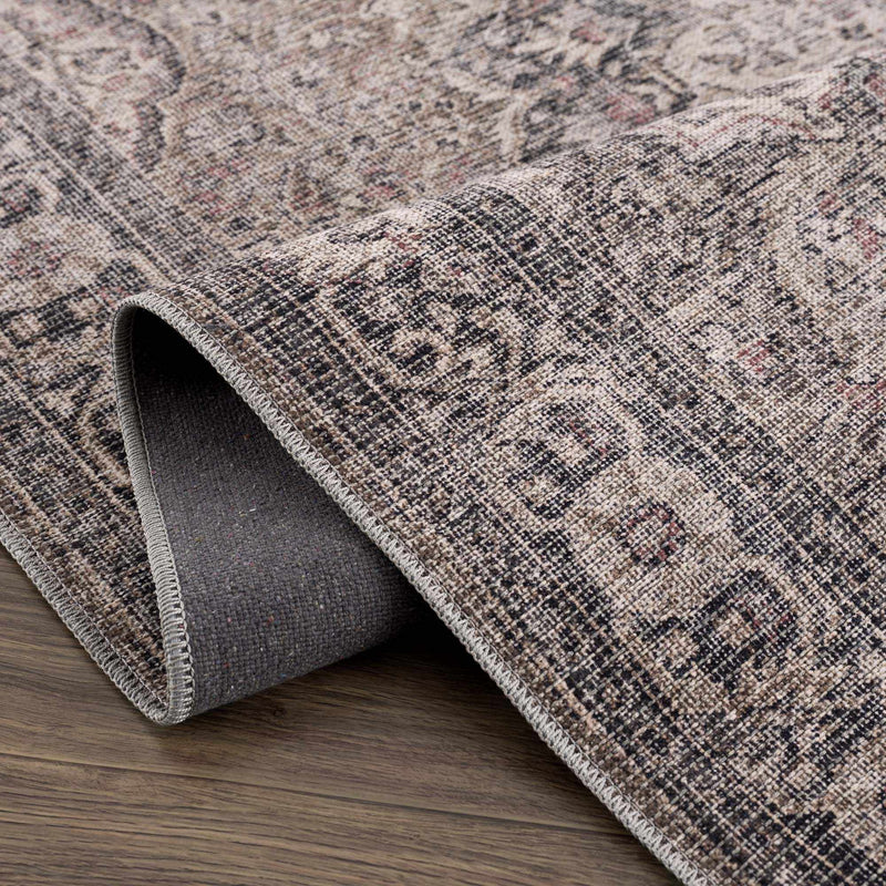 Greenpoint Dusty Blue Washable Rug by Boutique Rugs