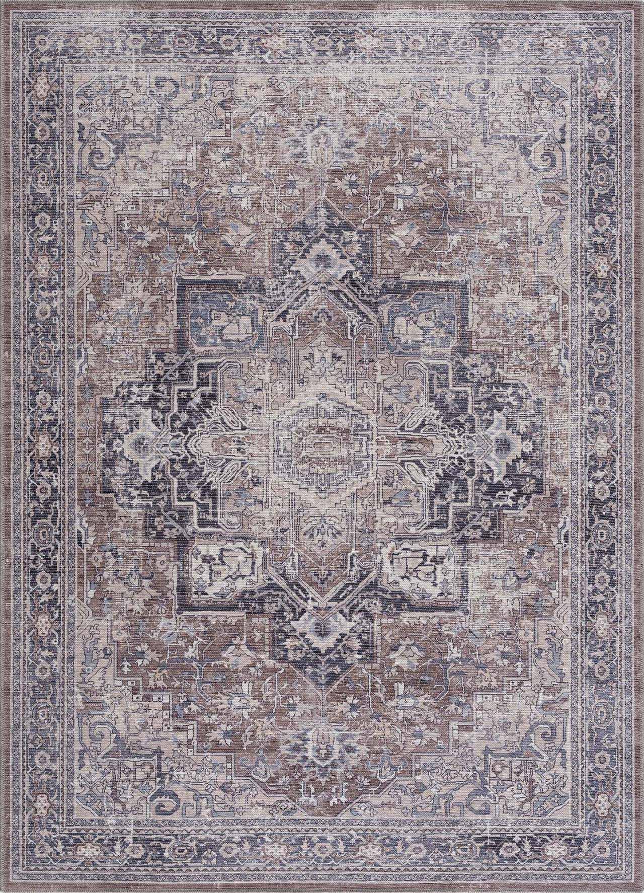 Abner Washable Area Rug by Hauteloom