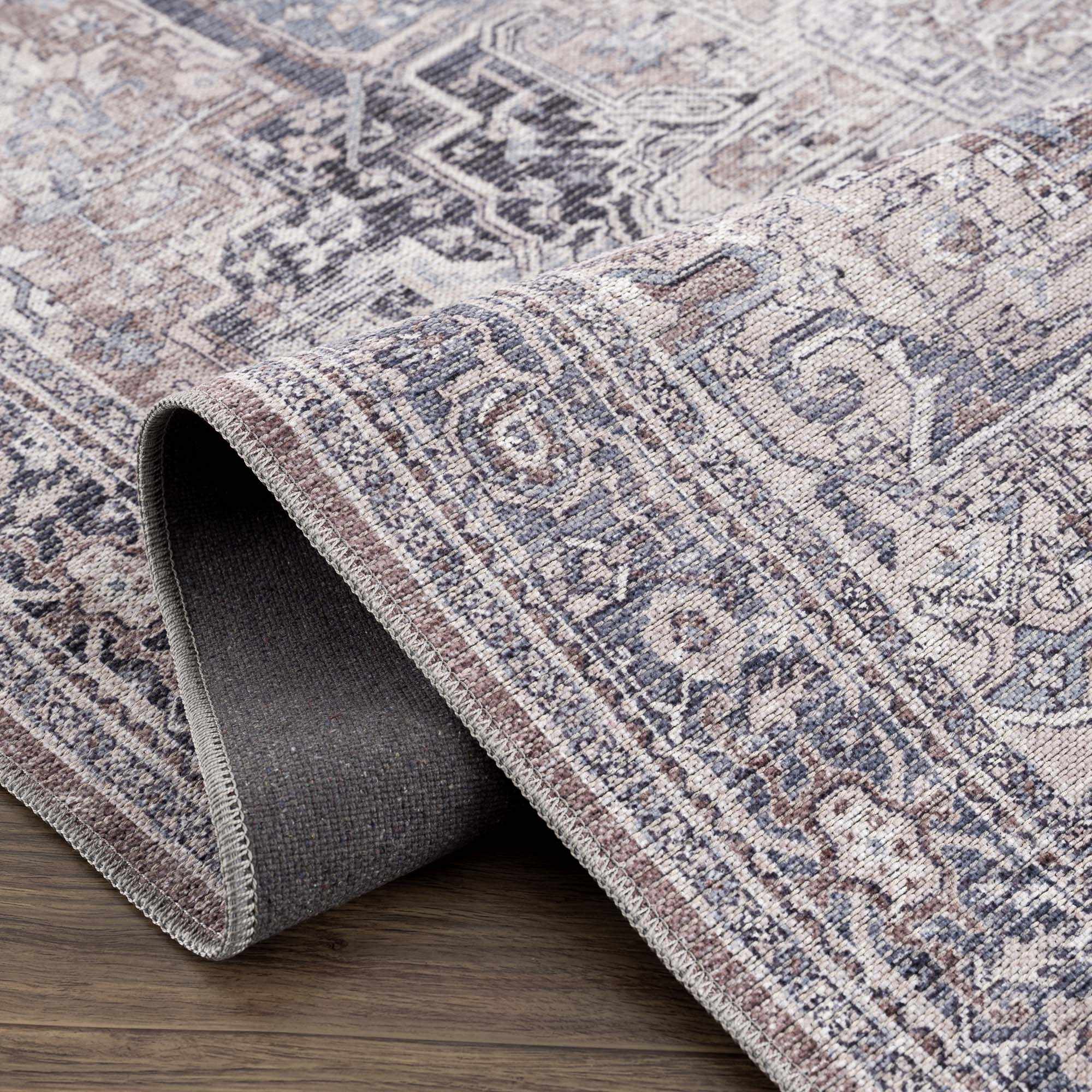 Abner Washable Area Rug by Hauteloom