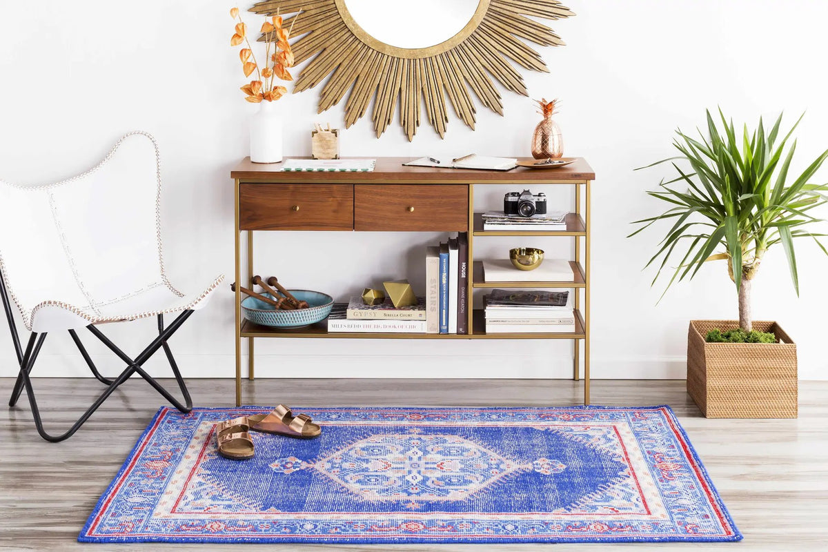 Clearview Wool Rug - Clearance, installed in a room