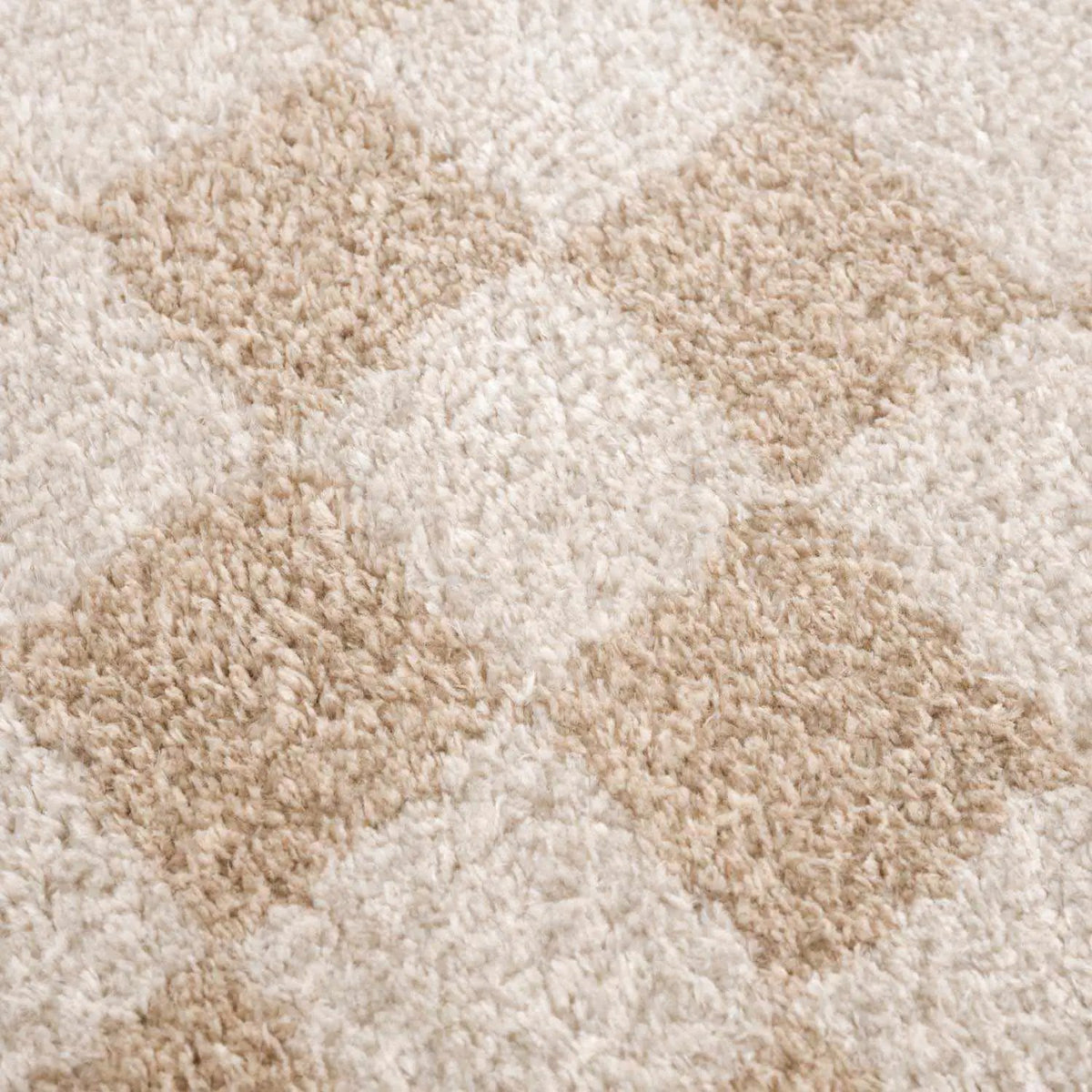 Canika Checkered Cream Washable Area Rug, photo 14 of 14