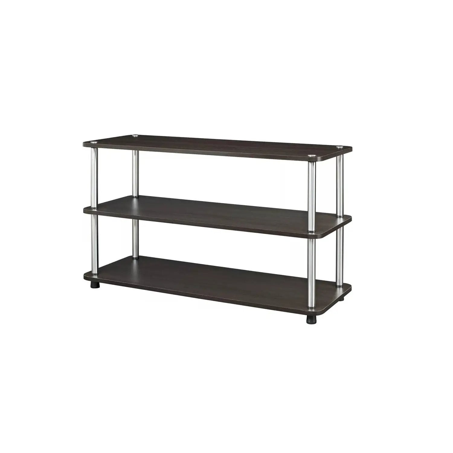 Espresso 3-Shelf Modern Shoe Rack - Holds up to 12 Pair of Shoes by HomePacific