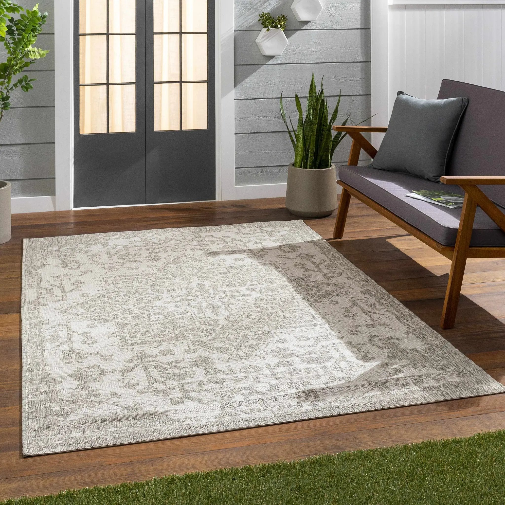 Beige Kilmacolm Outdoor Rug by Boutique Rugs