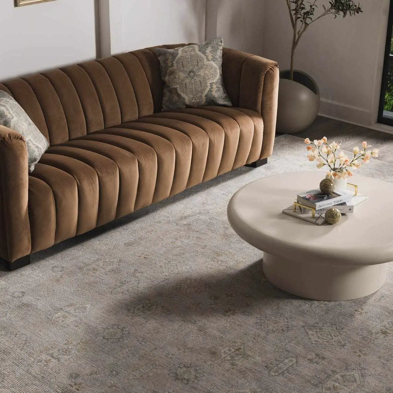 Coby Teal Avant Garde Thick Luxe Area Rug - Clearance by Boutique Rugs