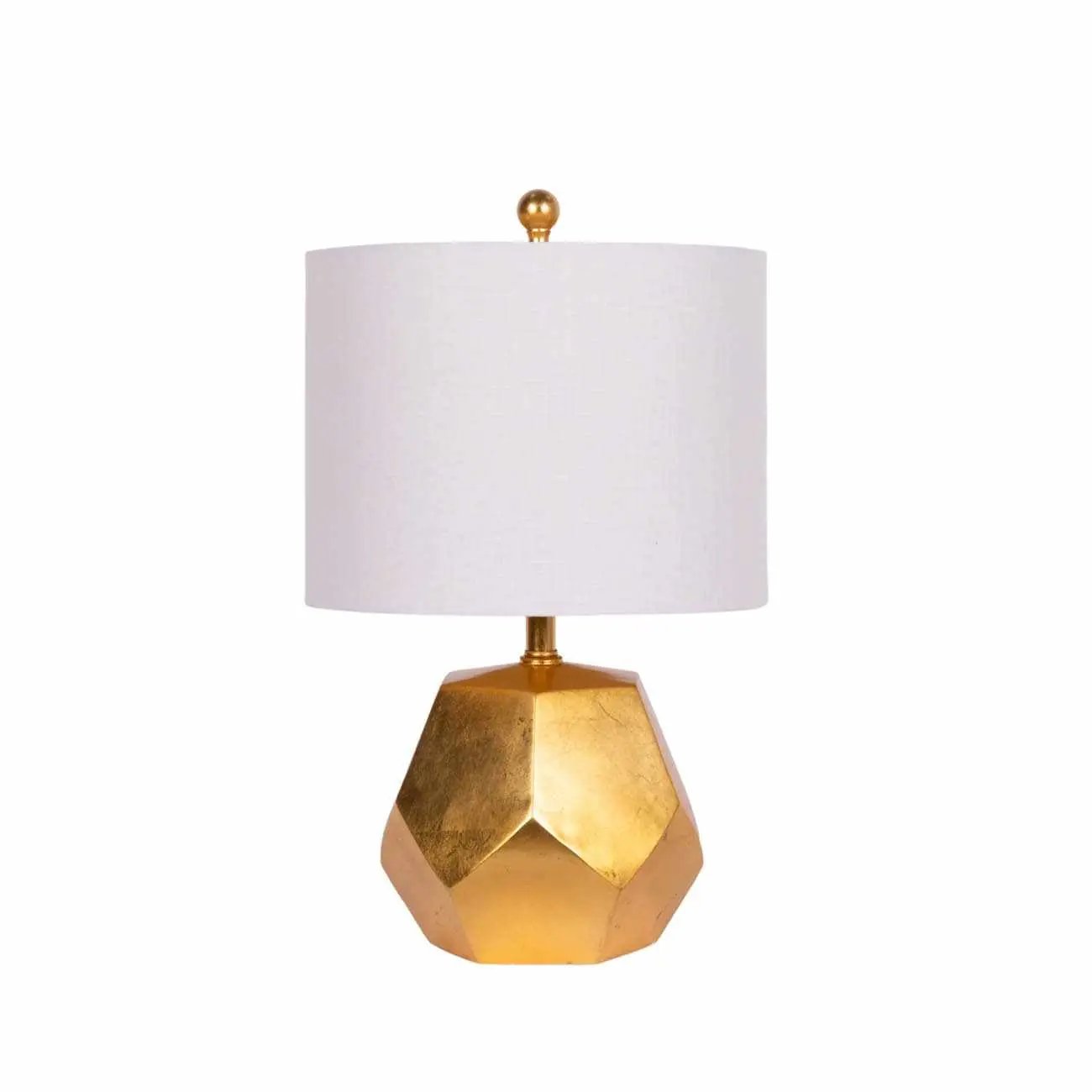 Coleford Gold Geometric Table Lamp - Clearance by Boutique Rugs