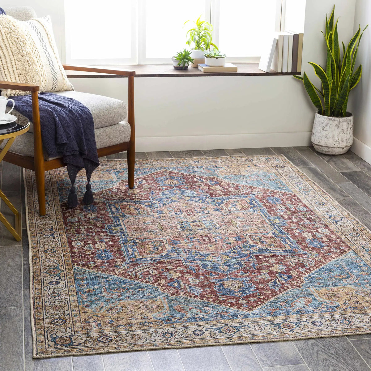 Como Washable Runner Rug - Clearance, installed in a room 2