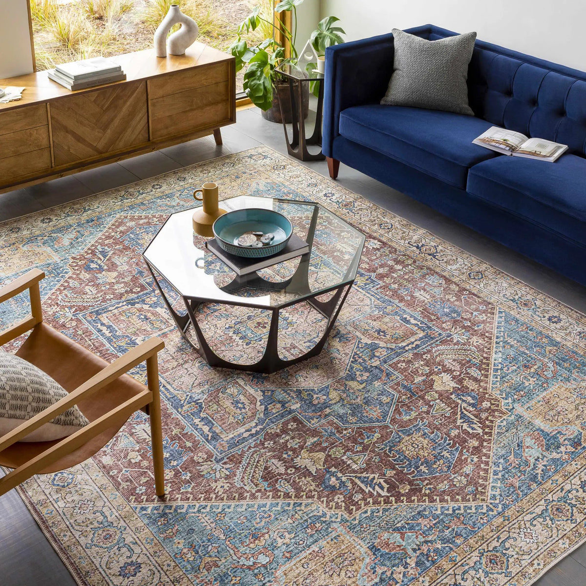 Como Washable Runner Rug - Clearance, installed in a room 3