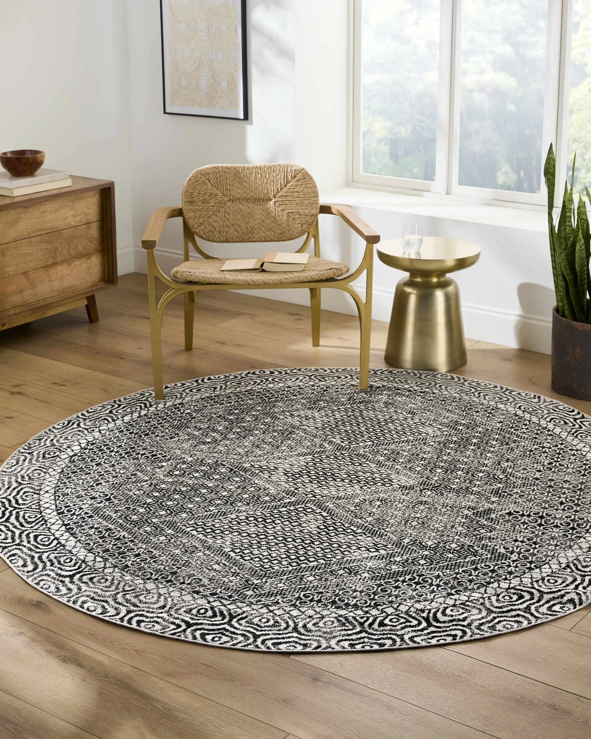 Consuelo Washable Area Rug - Clearance, installed in a room 6