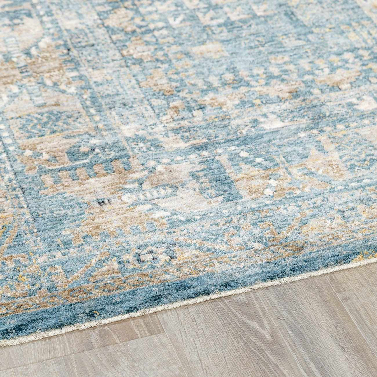 Mirabel Denim Blue Traditional Rug, photo 17 of 24