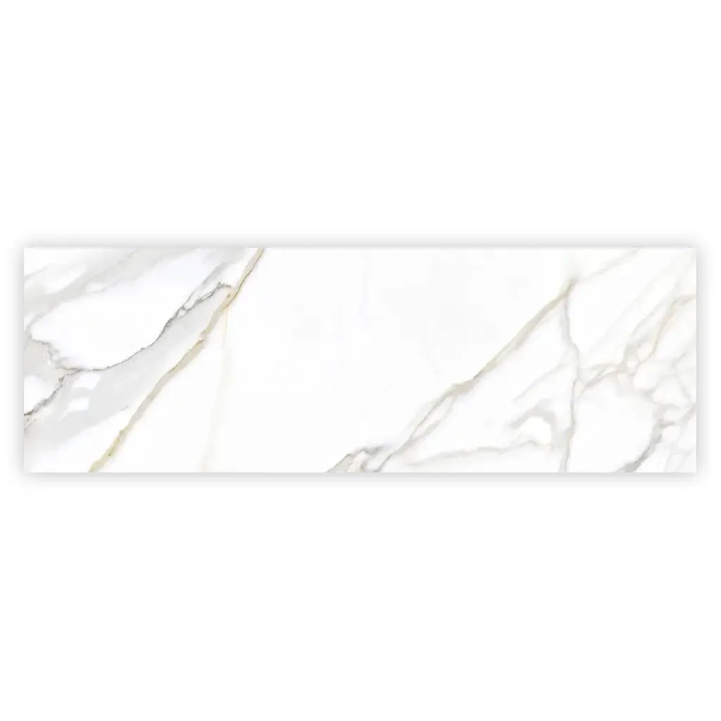 Soft White 16x48 Matte Ceramic Large Format Tile (3 pack, 15.5 sq ft/case) by Apollo Tile