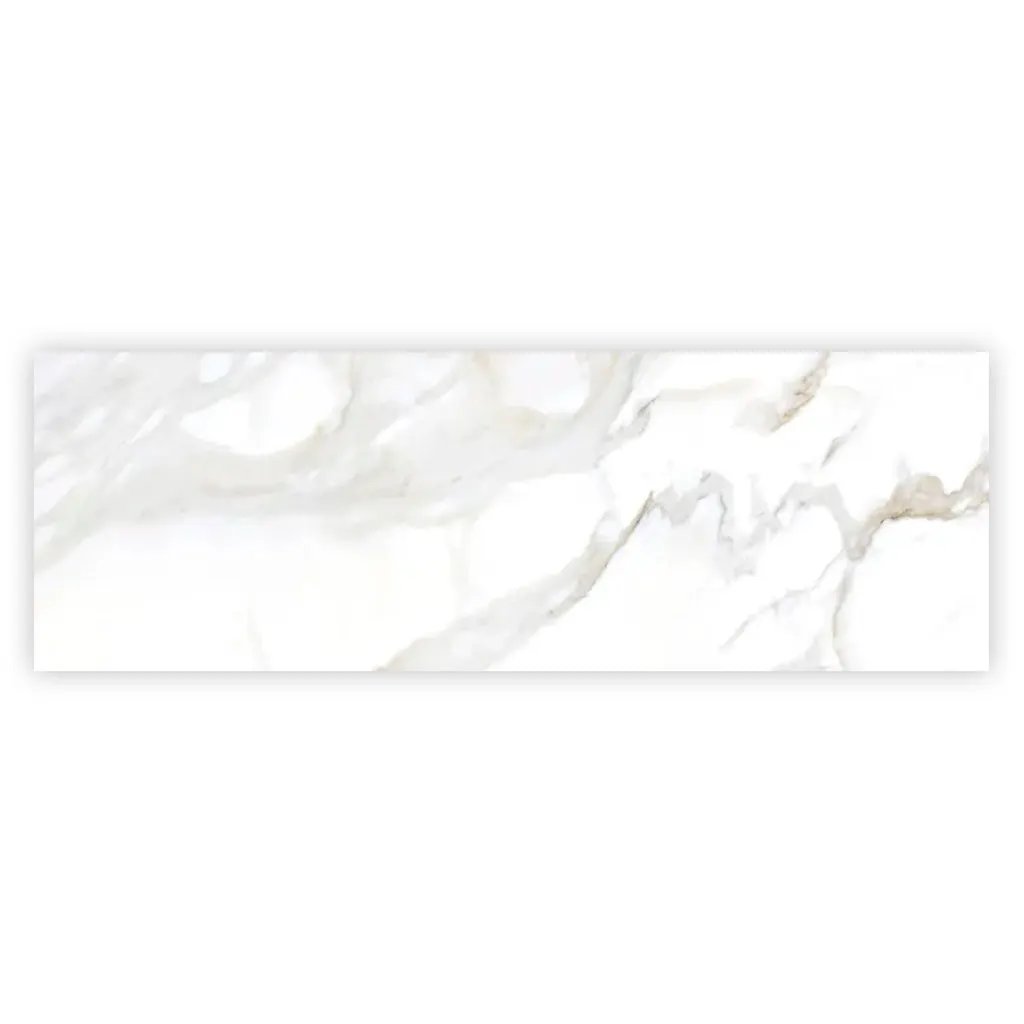 Soft White 16x48 Matte Ceramic Large Format Tile (3 pack, 15.5 sq ft/case) by Apollo Tile
