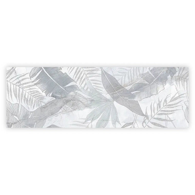 White Gray 16x48 3rd Fired Ceramic Large Format Tile (2 pack, 10.34 sq ft/case) by Apollo Tile