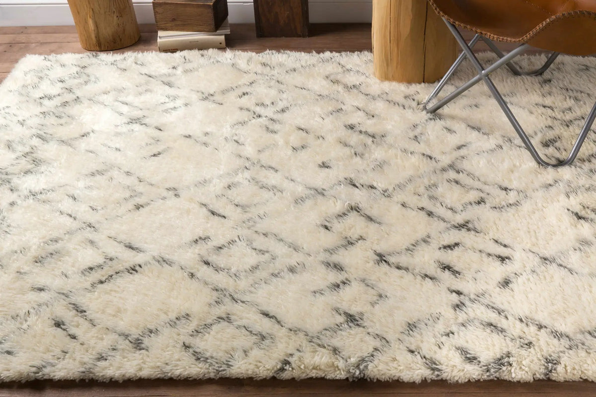 Cotgrave 2x3 Cream Trellis Small Wool Rug - Clearance, photo 9 of 9