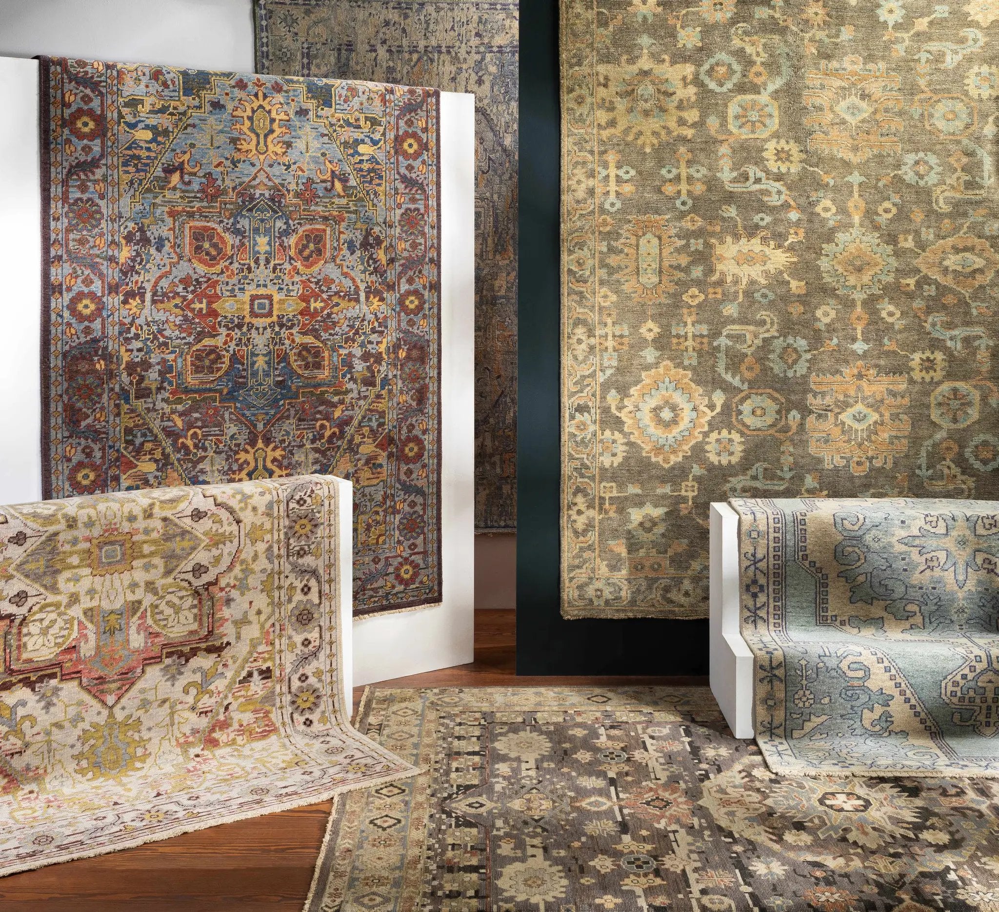 Asotin Hand Knotted Wool Area Rug - Clearance by Boutique Rugs