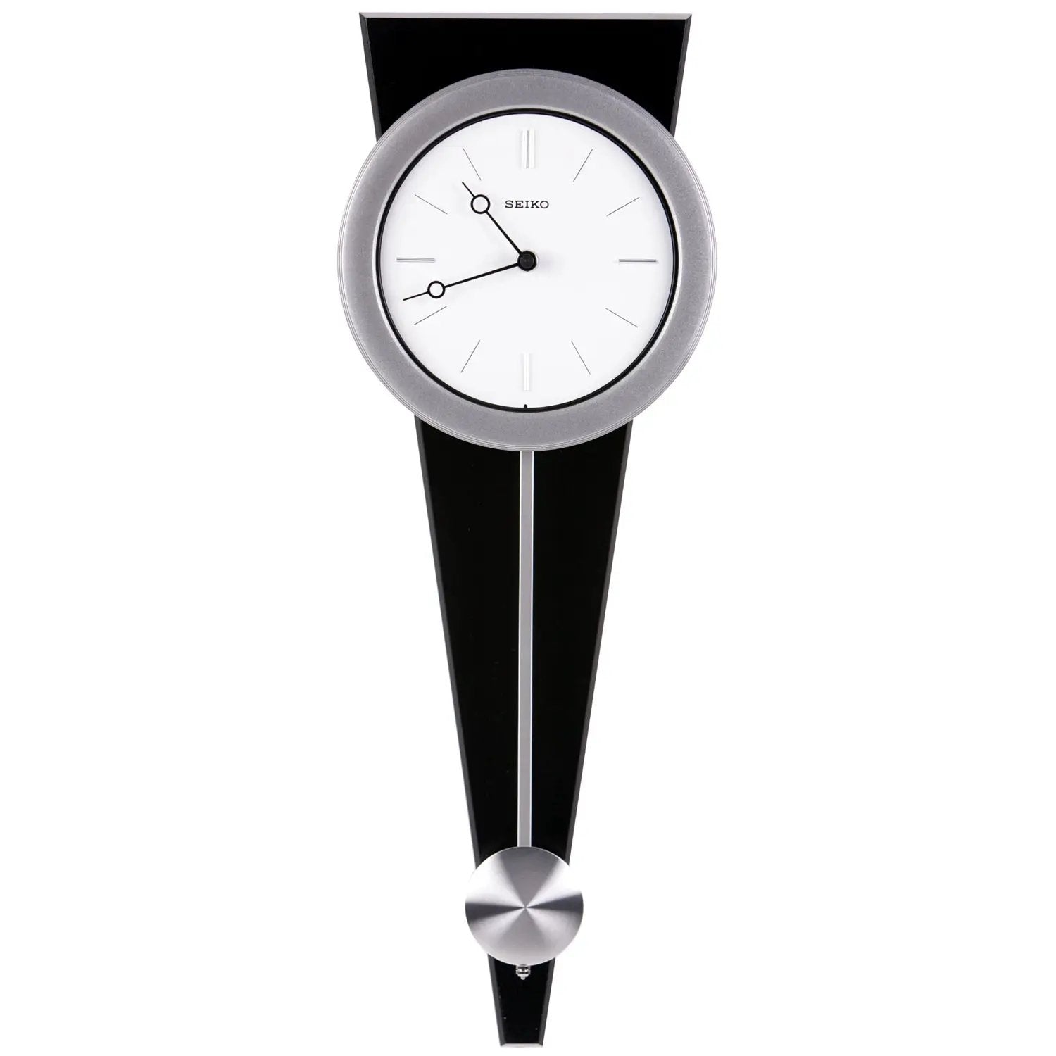 Contemporary Wall Clock with Functional Pendulum Design by HomePacific