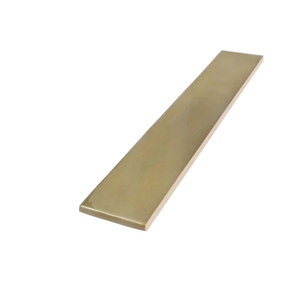Olive Green 2.6x16 Glossy Ceramic Subway Tile (38 pack, 10.76 sq ft/case) by Apollo Tile