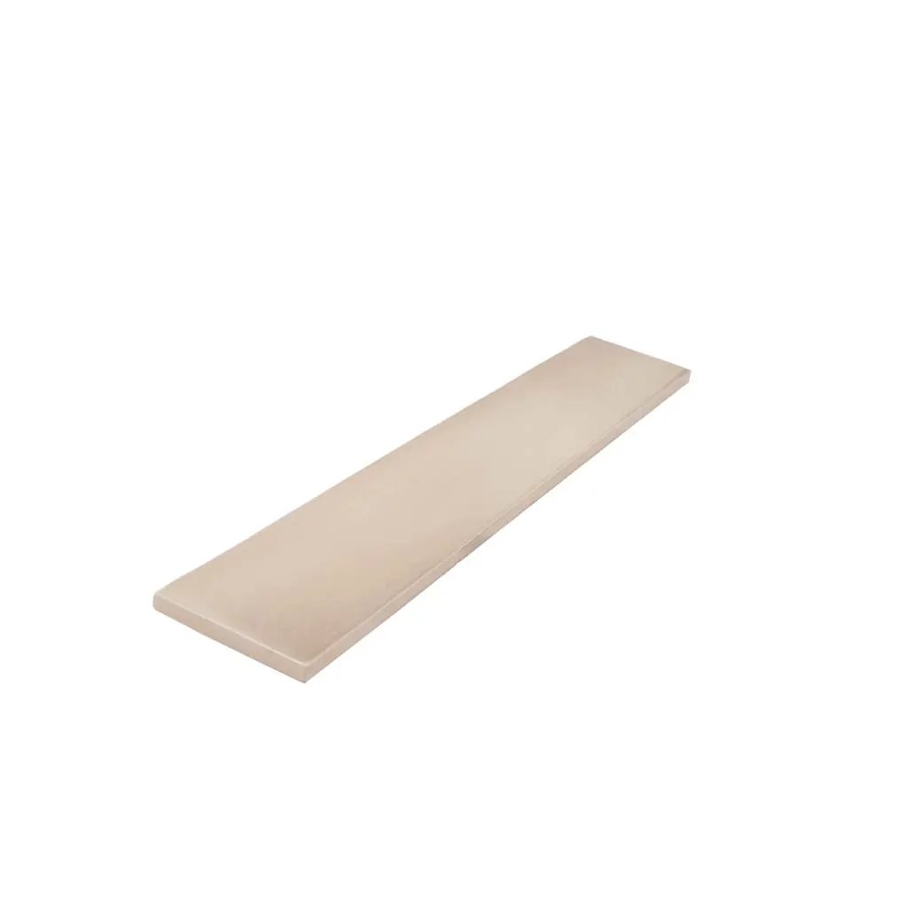 Beige 2.6x16 Glossy Ceramic Subway Tile (38 pack, 10.76 sq ft/case) by Apollo Tile