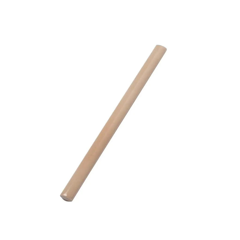 Beige 0.5x8 Glossy Ceramic Pencil Tile Trim (10 pack, 0.3 sq ft/case) by Apollo Tile