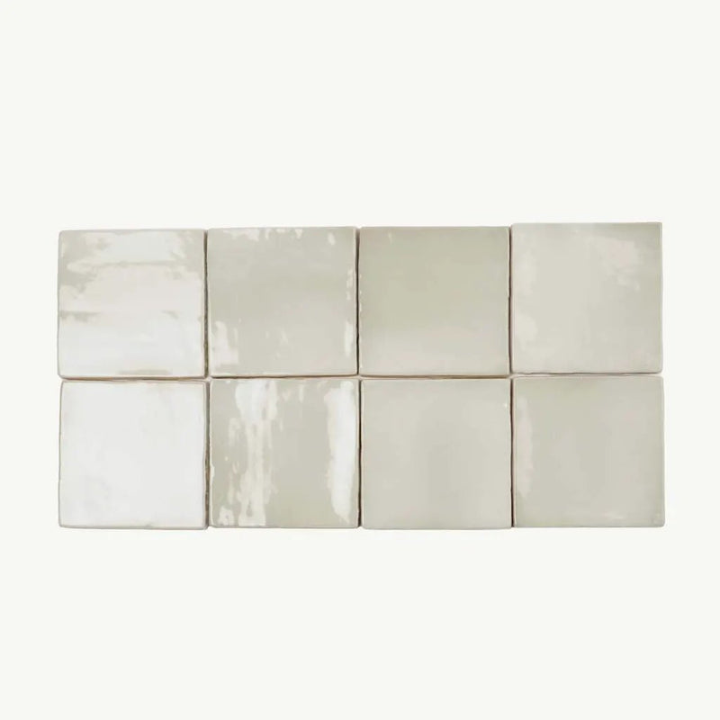 Silken 3.94 in. x 3.94 in. Glossy Tea Green Ceramic Square Tile (60 pack, 6.46 sq. ft./case) by Apollo Tile