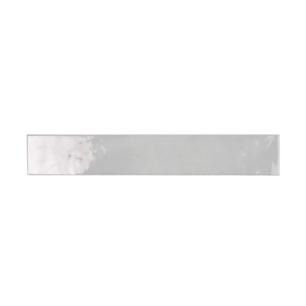 Benjamin Moore Smoke 2.6x16 Glossy Ceramic Subway Tile (38 pack, 10.76 sq ft/case) by Apollo Tile