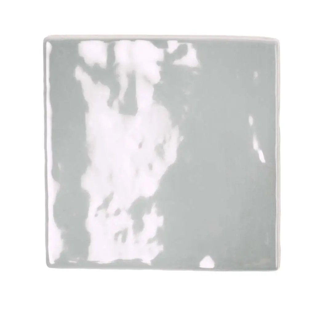 Benjamin Moore Smoke 4x4 Glossy Square Ceramic Tile (60 pack, 6.46 sq ft/case) by Apollo Tile