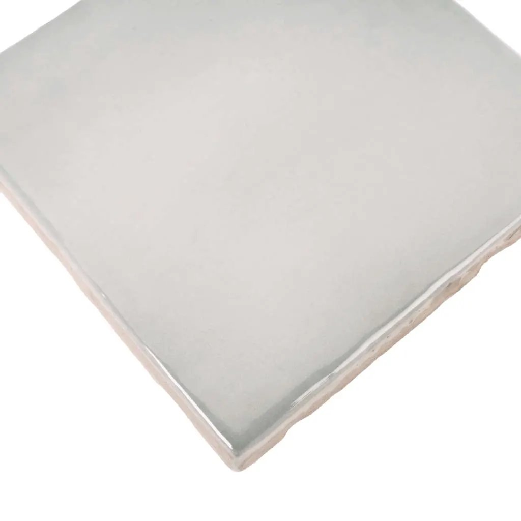 Benjamin Moore Smoke 4x4 Glossy Square Ceramic Tile (60 pack, 6.46 sq ft/case) by Apollo Tile