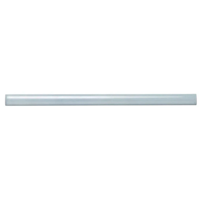 Benjamin Moore Smoke 0.5x8 Glossy Ceramic Pencil Tile Trim (10 pack, 0.3 sq ft/case) by Apollo Tile