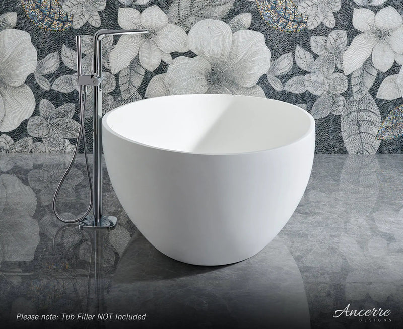 Crestwood Freestanding Solid Surface Bathtub by Ancerre Designs