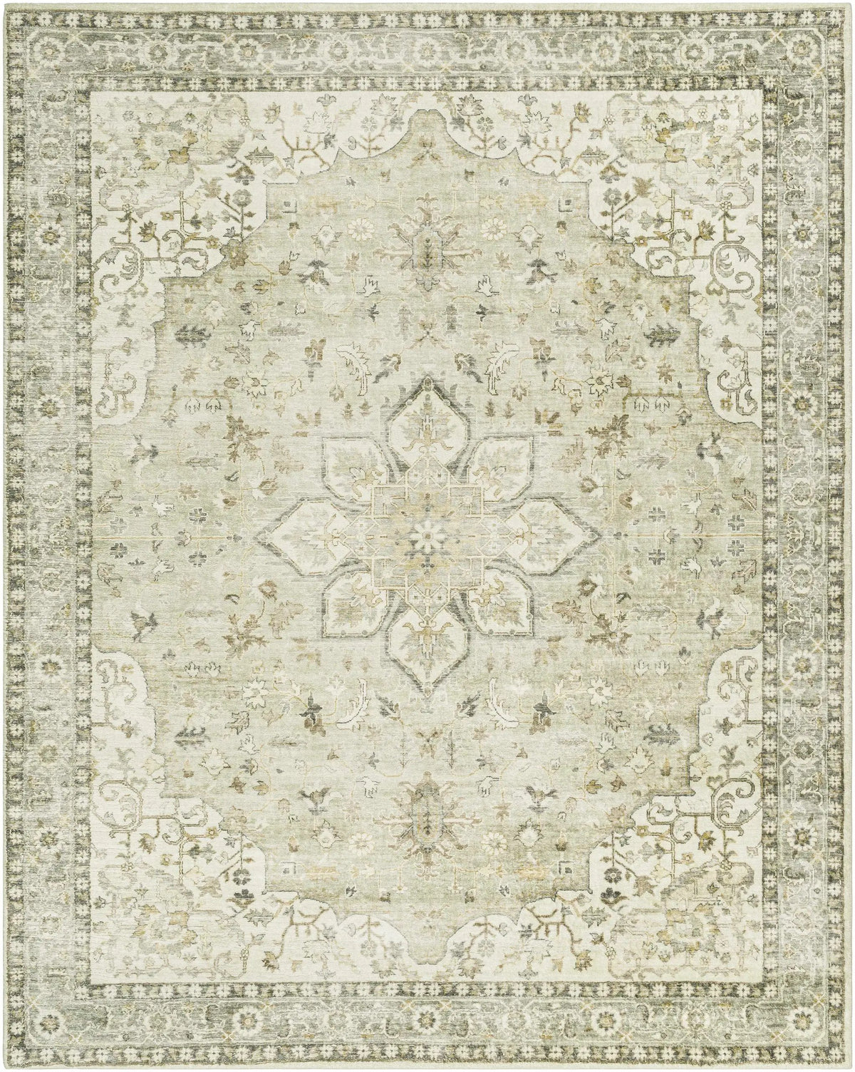 Crondall Sage Traditional Area Rug, photo 11 of 12