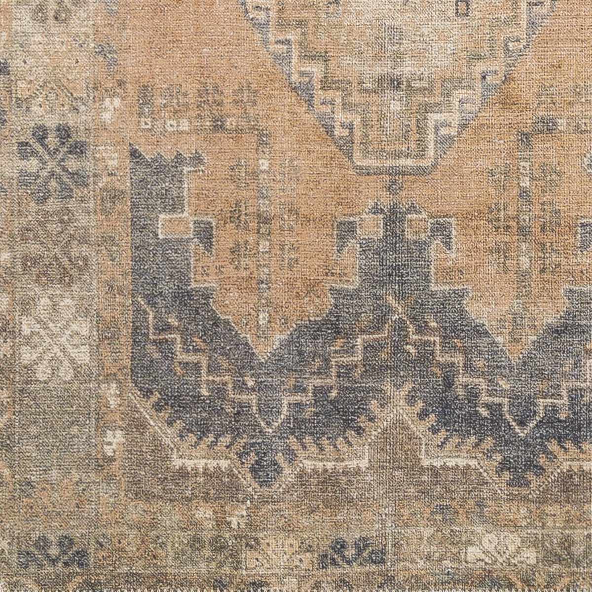 Carrabelle Peach Washable Area Rug - Clearance, sample swatch