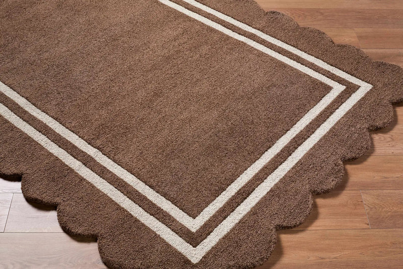 Chogan Chocolate Brown Area Rug by Boutique Rugs