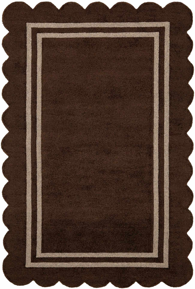 Chogan Chocolate Brown Area Rug by Boutique Rugs