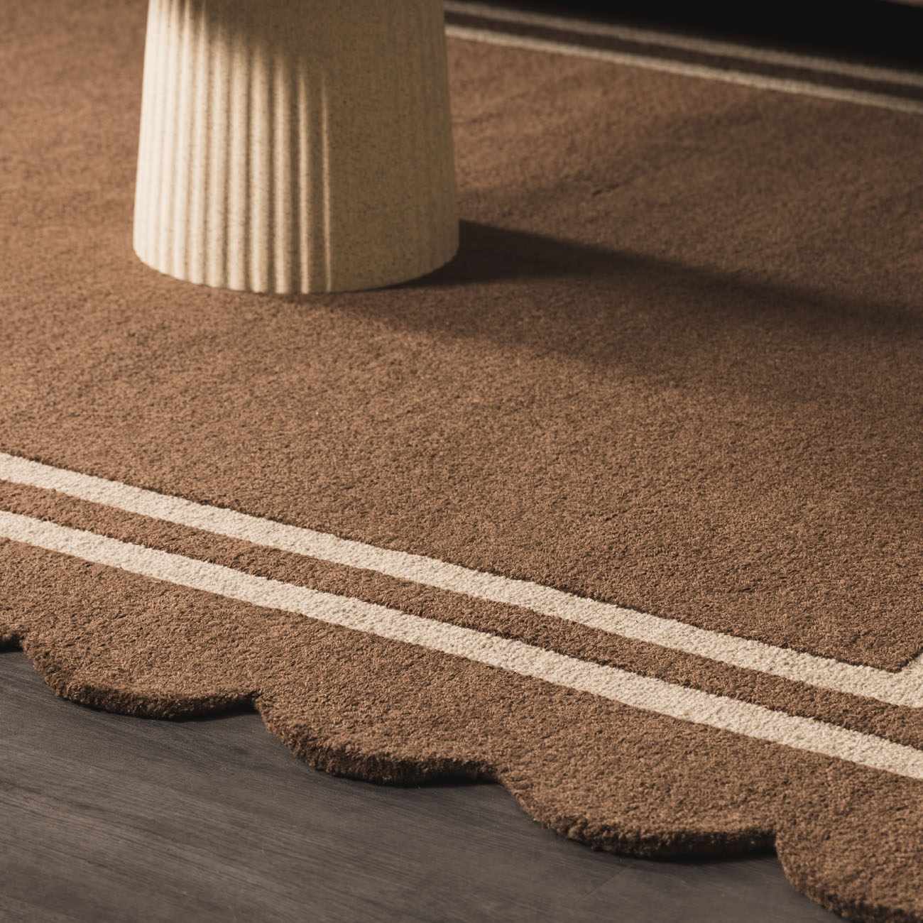 Chogan Chocolate Brown Area Rug by Boutique Rugs