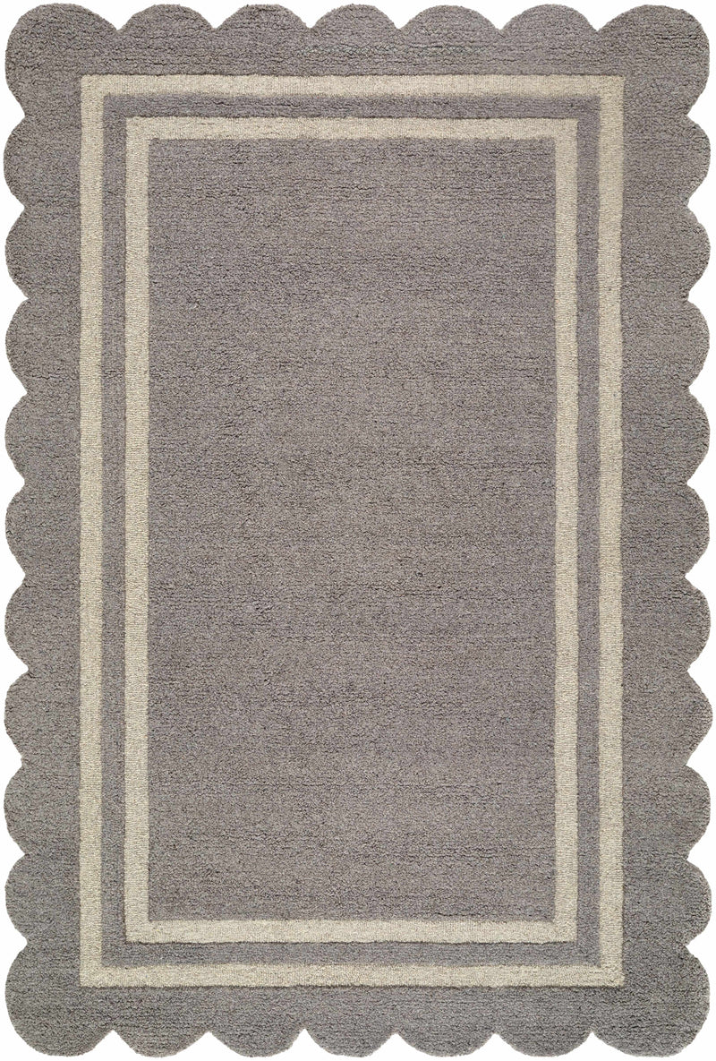 Chogan Slate Gray Area Rug by Boutique Rugs