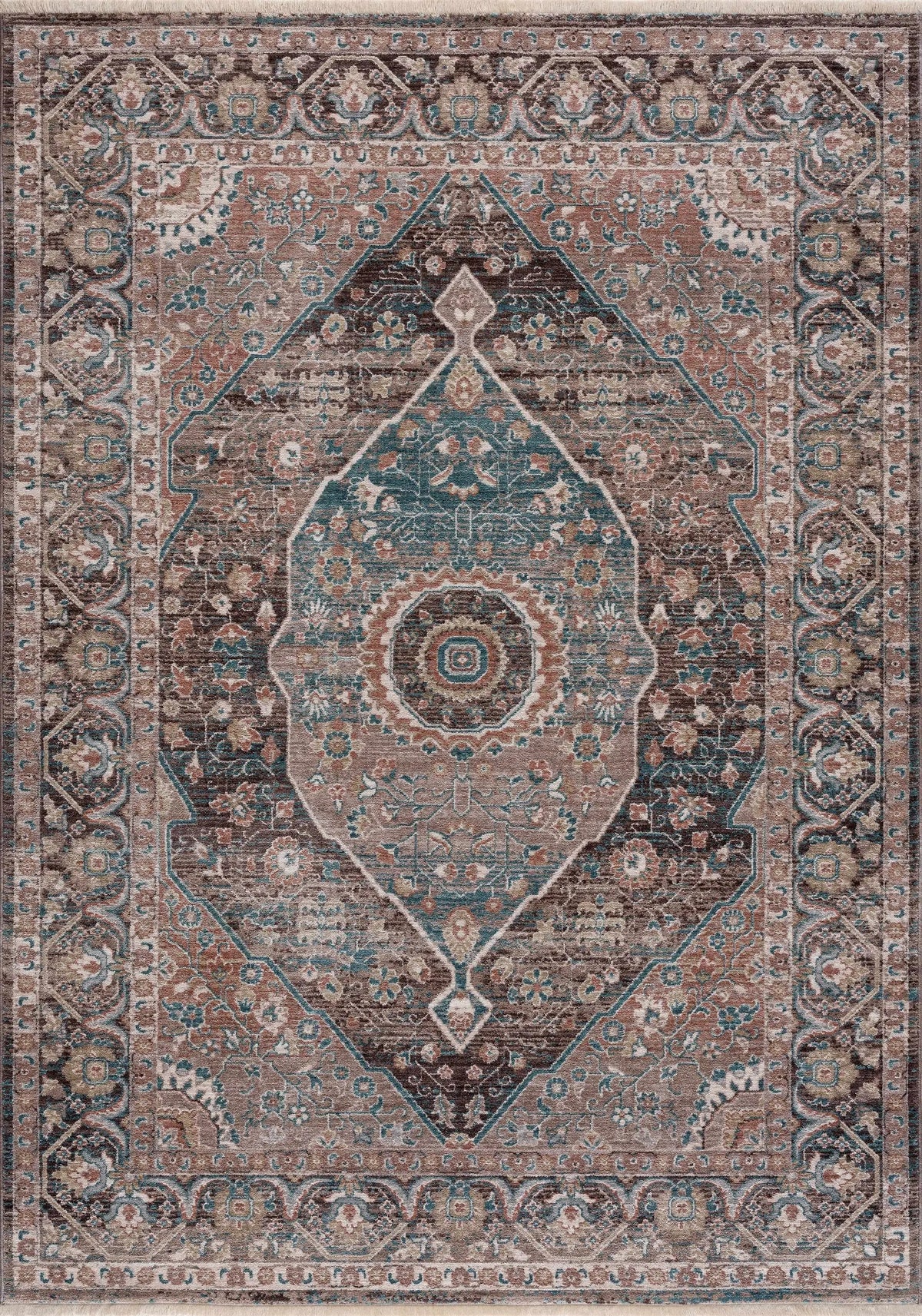 Baychester Brown Area Rug - Clearance