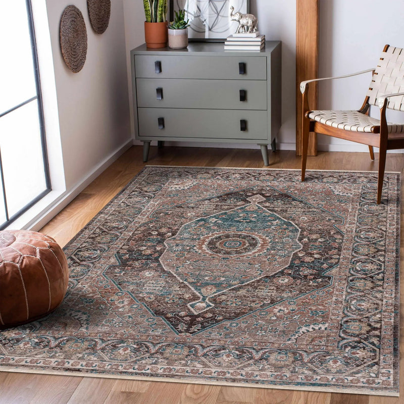 Baychester Brown Area Rug - Clearance by Boutique Rugs