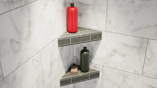 The Original™ Corner Shower Shelf (10" x 10"), photo 2 of 9