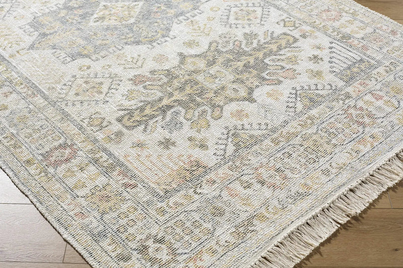 Chaela Ivory & Olive Area Rug by Boutique Rugs