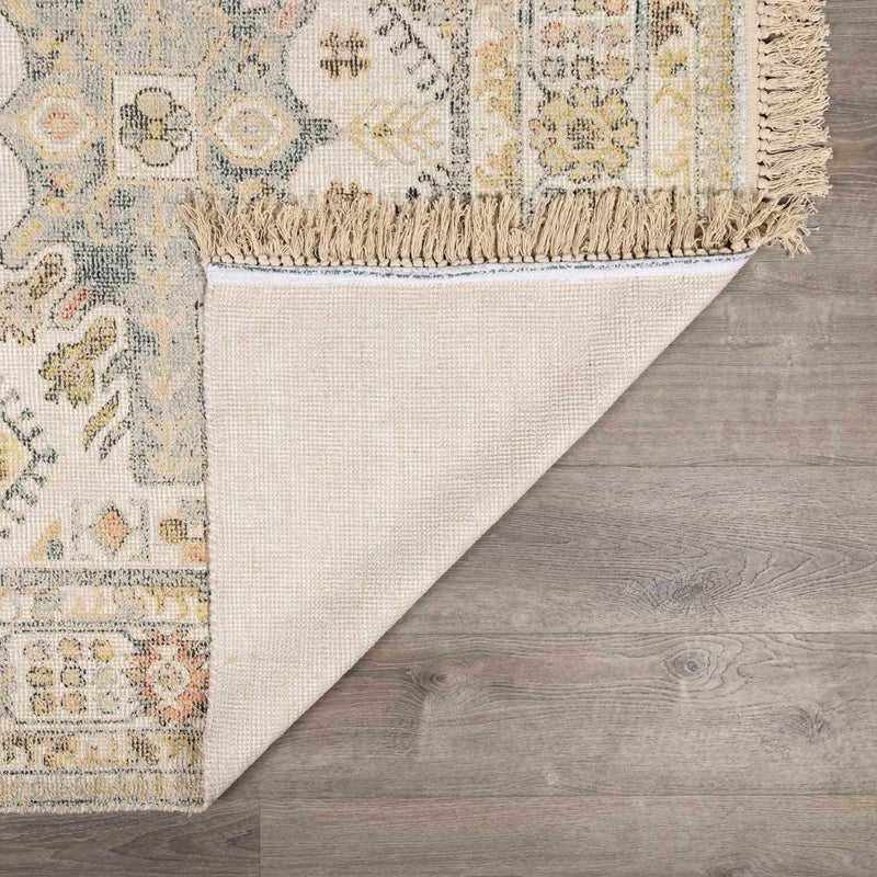 Chaela Ivory & Olive Area Rug by Boutique Rugs