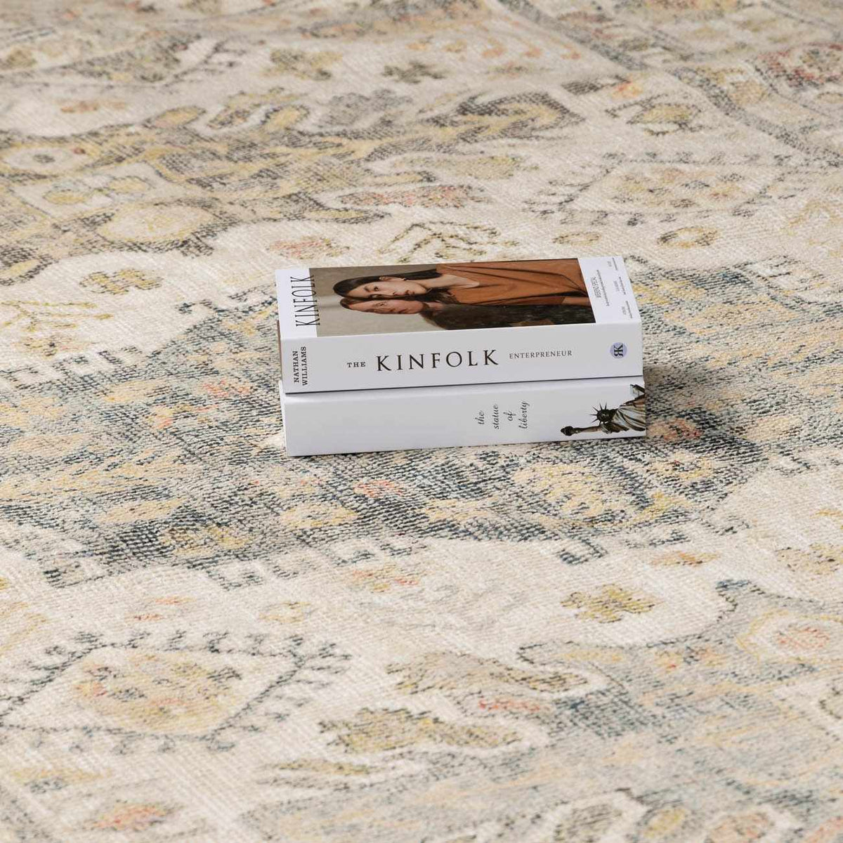 Chaela Ivory & Olive Area Rug, photo 16 of 17