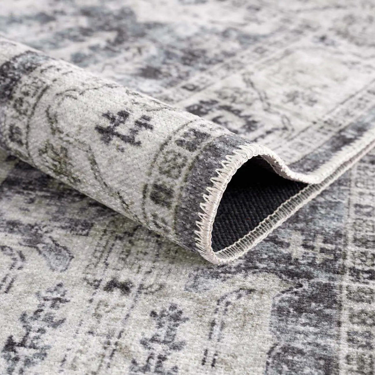 Off White Holi-4602 Washable Area Rug - Clearance, photo 6 of 12