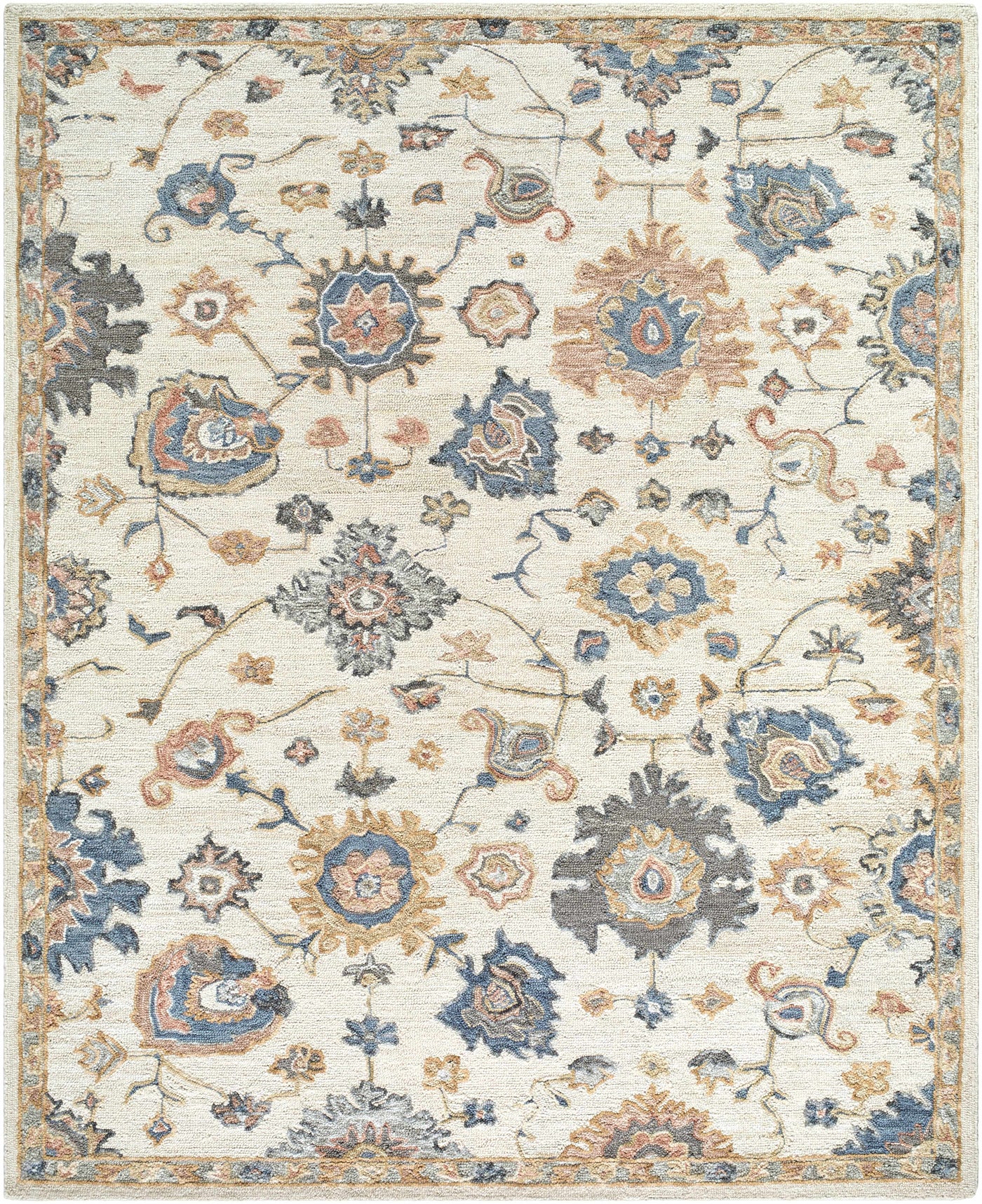 Candid Oushak Area Rug by Boutique Rugs
