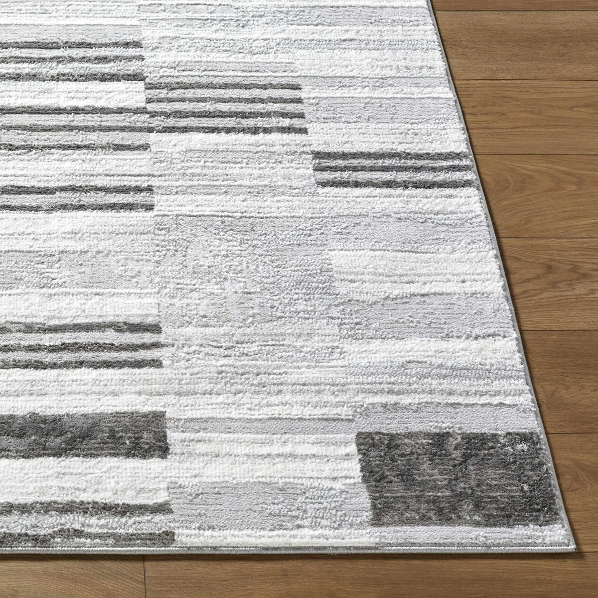 Chiaki Light Gray Area Rug, photo 3 of 7