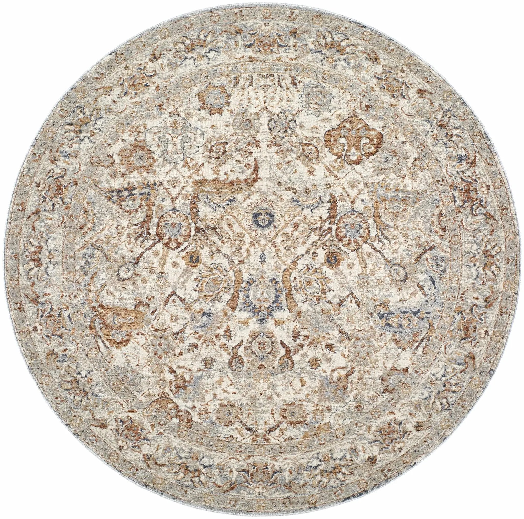 Chikao Cream Area Rug by Boutique Rugs