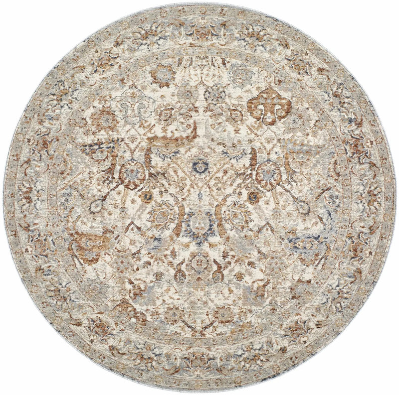 Chikao Cream Area Rug by Boutique Rugs