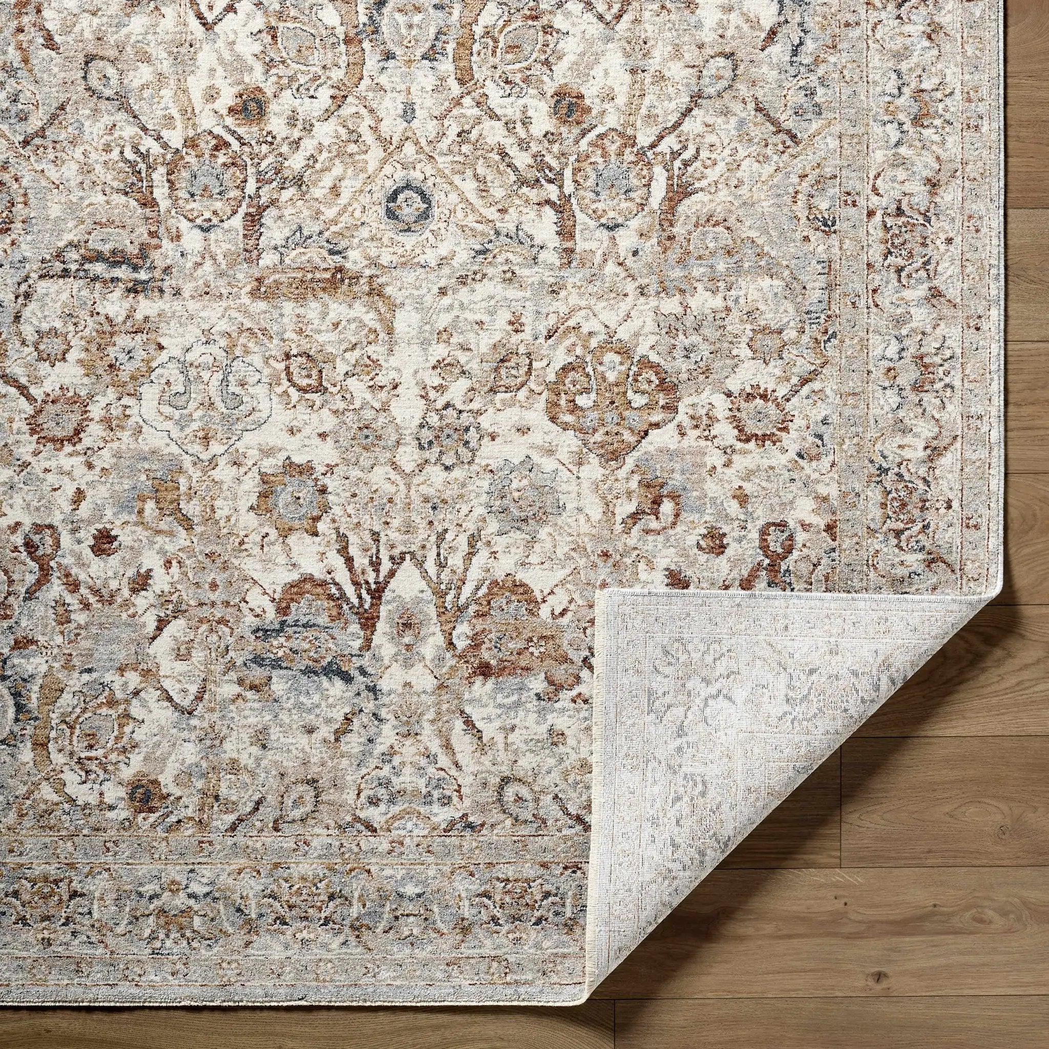 Chikao Cream Area Rug by Boutique Rugs