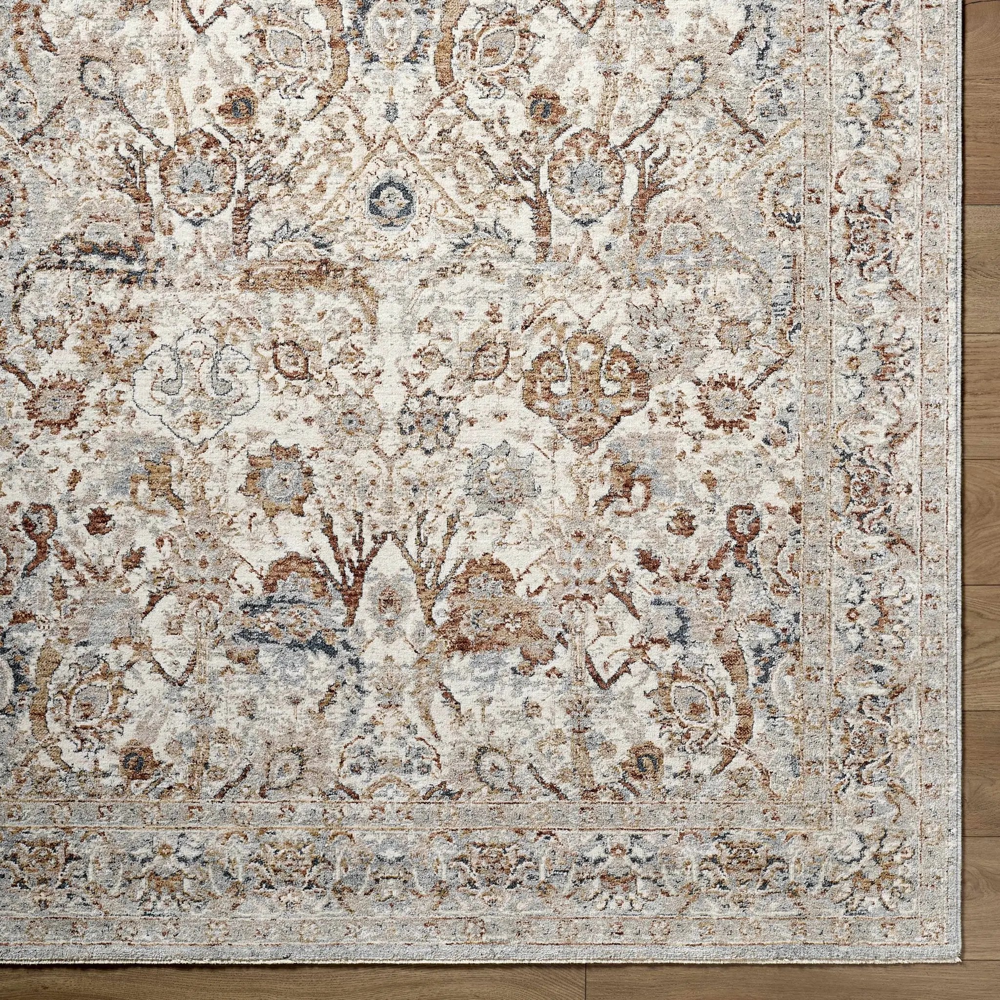 Chikao Cream Area Rug by Boutique Rugs