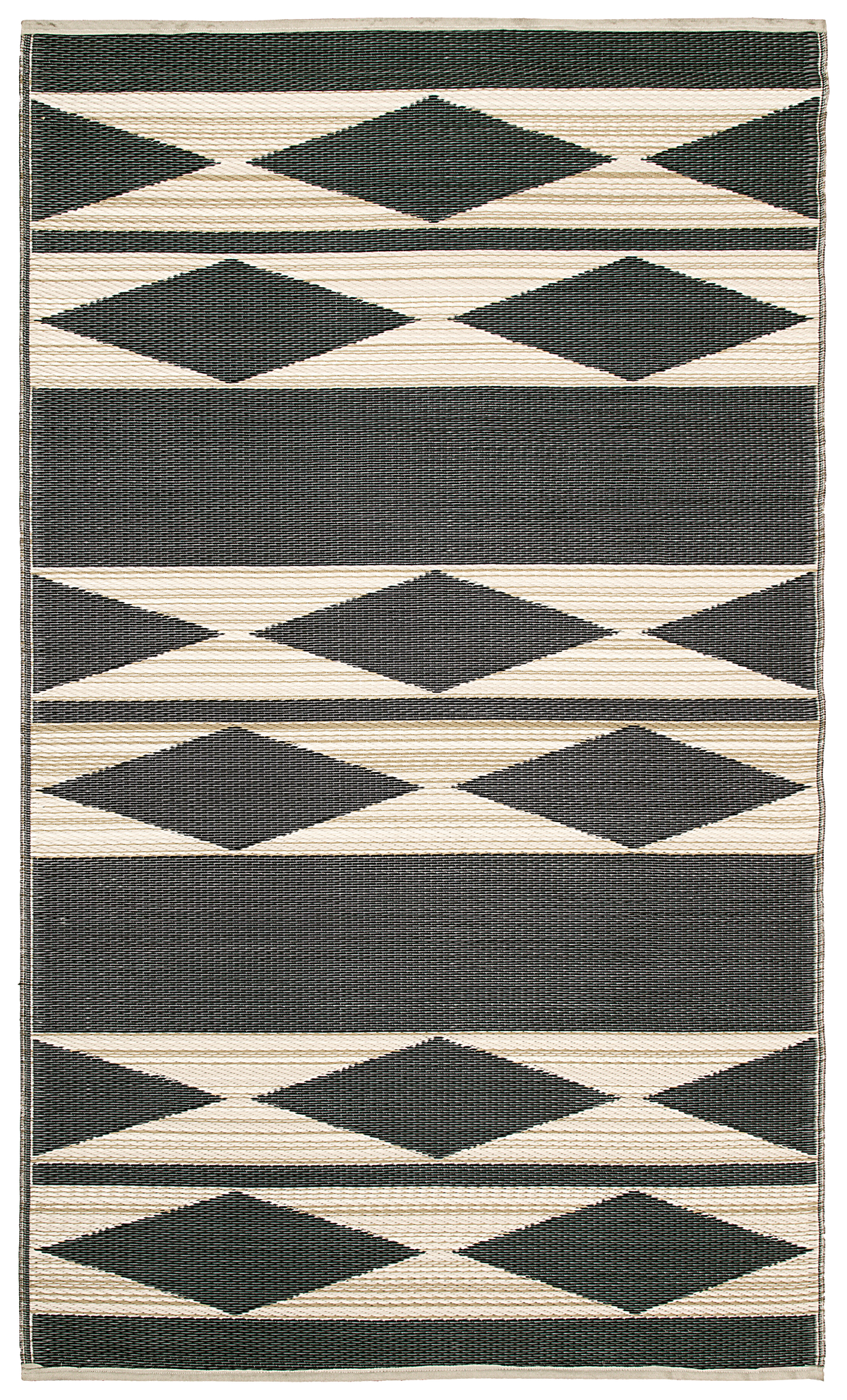Cairo - Natural & Black Outdoor Rug for Patio, photo 3 of 10