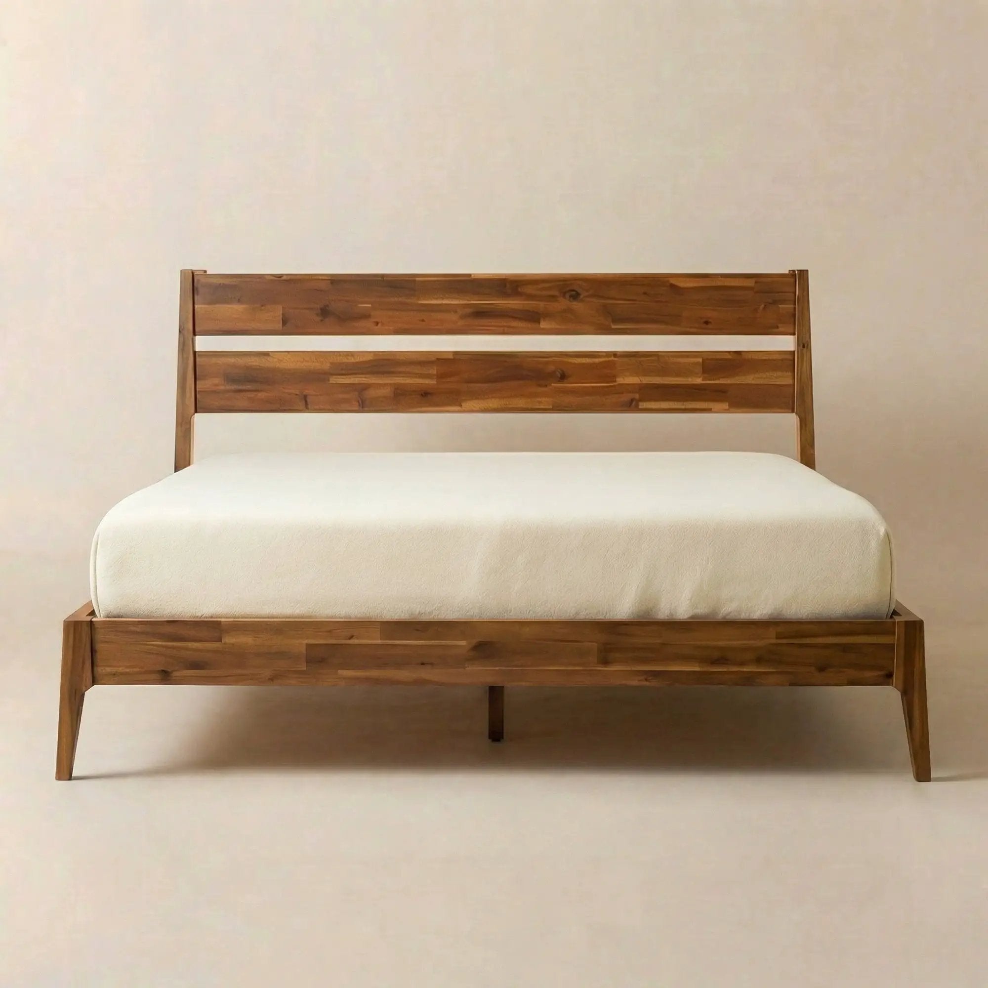 Callisto Solid Wood Bed Frame by Megsu